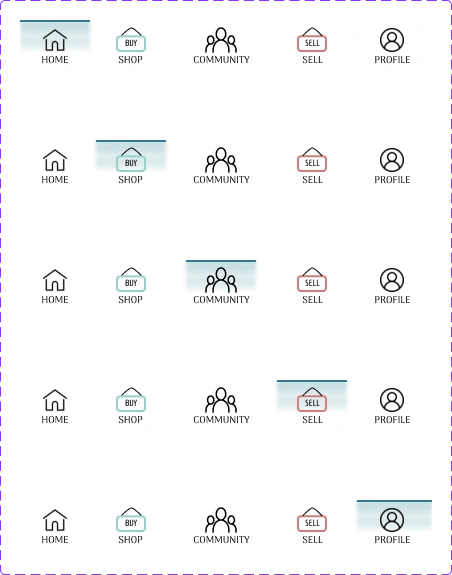 Navigation Bar States